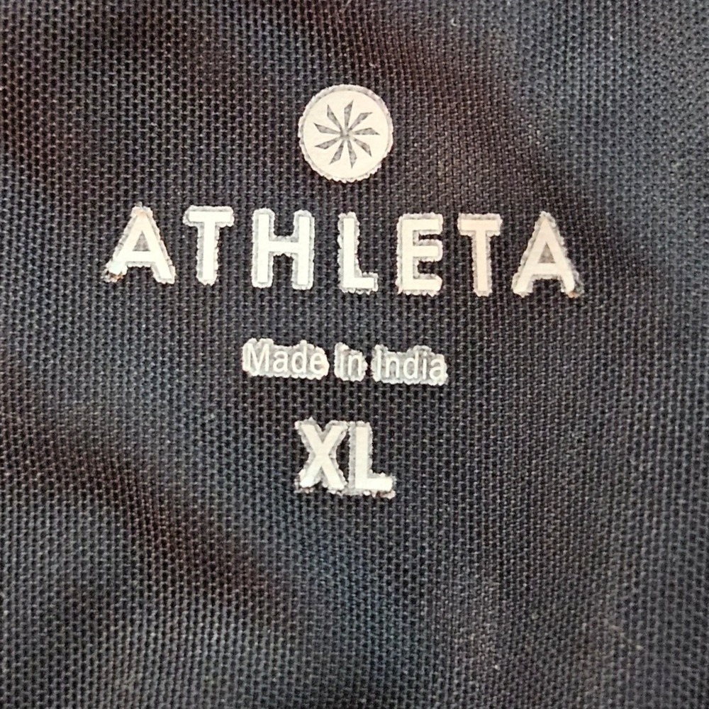 Athleta Seabreeze Maxi Tie Dye Tank Dress High Low Hem Spaghetti Straps Size XL - Picture 6 of 7